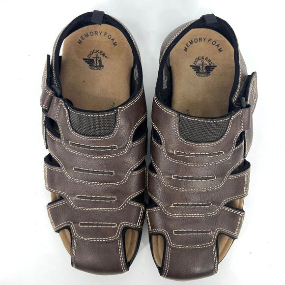 Dockers Mens Fisherman Sandals U.S. Size 12W Hook & Loop Closure main image 6